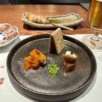 鳥さと 別邸 - 酒肴3種盛り