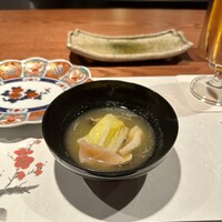 鳥さと 別邸 - 黄蕪すりながし椀