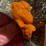 京橋 鮨 好日 - 塩水ウニ