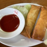 神龍 - 春巻き180円×2個