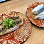 越前寿司処 丸松 - 炙りイワシ　コハダ