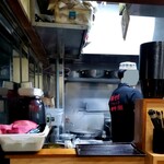 蘭州拉麺店 火焔山 - 麺職人。