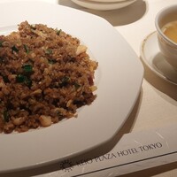 南園 - チャーハンはスープ付きです