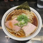 中華そば しながわ - 中華そば980円＋大盛り120円