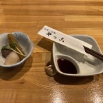 旬肴・旬鮨 北浜 やっこ - 付き出し