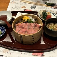 すき焼きと牛まぶし ももしき - 