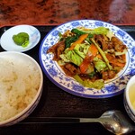 ガチ麻婆 - ホイコーロー定食（1,250円税込）