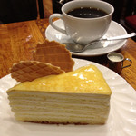 珈琲の店　Paris COFFEE - ケーキセット（820円）