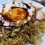 愛松屋 - 好みでソースを後掛け