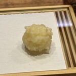 天婦羅 みやしろ - 【おにぎりの天麩羅】