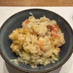 天婦羅 みやしろ - 【トマトご飯の天ばら】