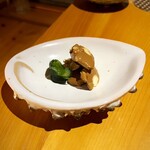 いざかや しん - クリームチーズ醤油漬けは日本酒にもよく合うんです！(o^^o)