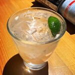 いざかや しん - 酢橘サワーです♪(o^^o)