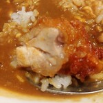 カレーハウス CoCo壱番屋 - パリパリチキン断面
