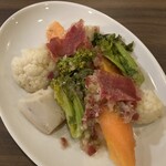 スペイン食堂 ラ・ファローラ - 温野菜サラダ