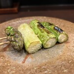 酒亭 田中 - グリーンアスパラ（酒亭 田中）2024.9