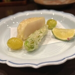 酒亭 田中 - 天麩羅 帆立貝（酒亭 田中）2024.9