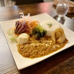 Cafe ジビエ工業 - この日限り！50食限定のジビエカレー（1,500円）