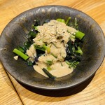 洋食 おがた - 菊菜のおひたし