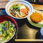 ヨコクラうどん - 今日の朝ご飯