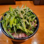 ラーメン 坊也哲 - ネギ豚