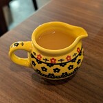 十割蕎麦 鴨料理 ならや - 蕎麦湯