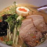 らぁ麺　師子王 - とりとんこつ魚介