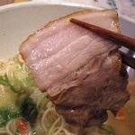 らぁ麺　師子王 - 島豚バラ叉焼