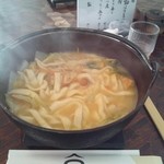 不動さんと言えば名物の「かぼちゃほうとう」