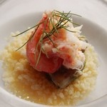 MAIN DINING by THE HOUSE OF PACIFIC - シェフからの贈り物：香住産の蟹にアボカドとクスクス