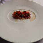 MAIN DINING by THE HOUSE OF PACIFIC - イサキのカルパッチョ　ケッカソース