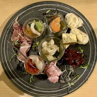 エサカイタリアン オカムー - 前菜9品盛り合わせ
