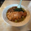 手打風ラーメン 洋定食 ボリューム