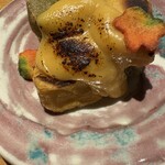 宮崎幸男 - 生麩田楽。焦げた味噌がたまりません