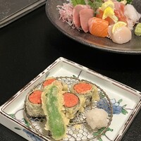 季寄せ料理 暖歩 - 明太子磯部揚げ