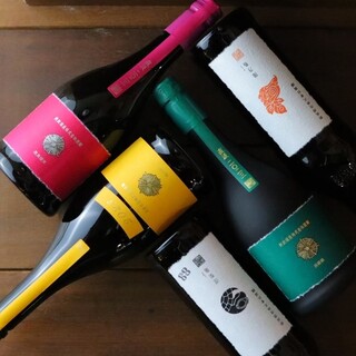 日本酒が豊富！常時２０種類のグラス解放！プレミアムラインも！