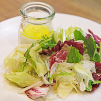 レ・ピコロ - ランチコース 1880円 の玉葱のプリンとサラダ