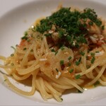 Regalo - タラバガニのスパゲティ　フルーツトマトのカレティエラ