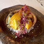 Kobe Grill - 鮑とハナビラタケ 万願寺のクーリー