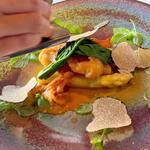 Kobe Grill - 黒トリュフの大きなスライスが豪華！