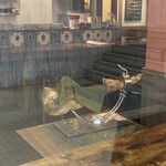 スペイン食堂 ラ・ファローラ - 生ハム原木