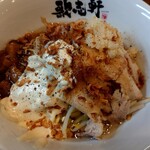 油そば専門店 歌志軒 - 料理写真:扶桑店期間限定 ガリマヨ二郎系油そば(1200円税込)