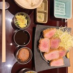 徳川町 ぶた福 - 上ヒレカツ定食