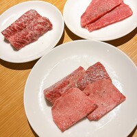 ビーフキッチン 恵比寿店 - 上タン、カイノミ、フィレ、アラカルトのハラミ