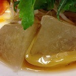 福の神食堂 - 出汁氷：冷やし煮干し中華そば2014.06