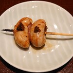 鳥匠 いし井 - 追加注文_焼鳥(白子)