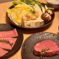 先斗町しゃぶしゃぶすき焼き きらく - 