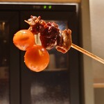 鳥匠 いし井 - 追加注文_焼鳥(玉ひも)