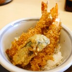 越後 - 小海老天丼