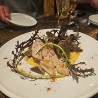 ビストロ クレスタ 麻布十番 - 豚のカルボナーラソースというようなメニュー名でした。ソースがとてもおいしい！